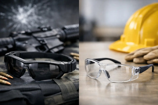 Ballistic Glasses vs Safety Glasses: Know the Gap