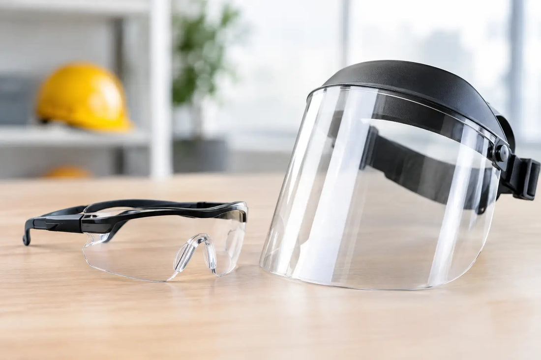 Safety Eyewear Versus Face Shields Compared