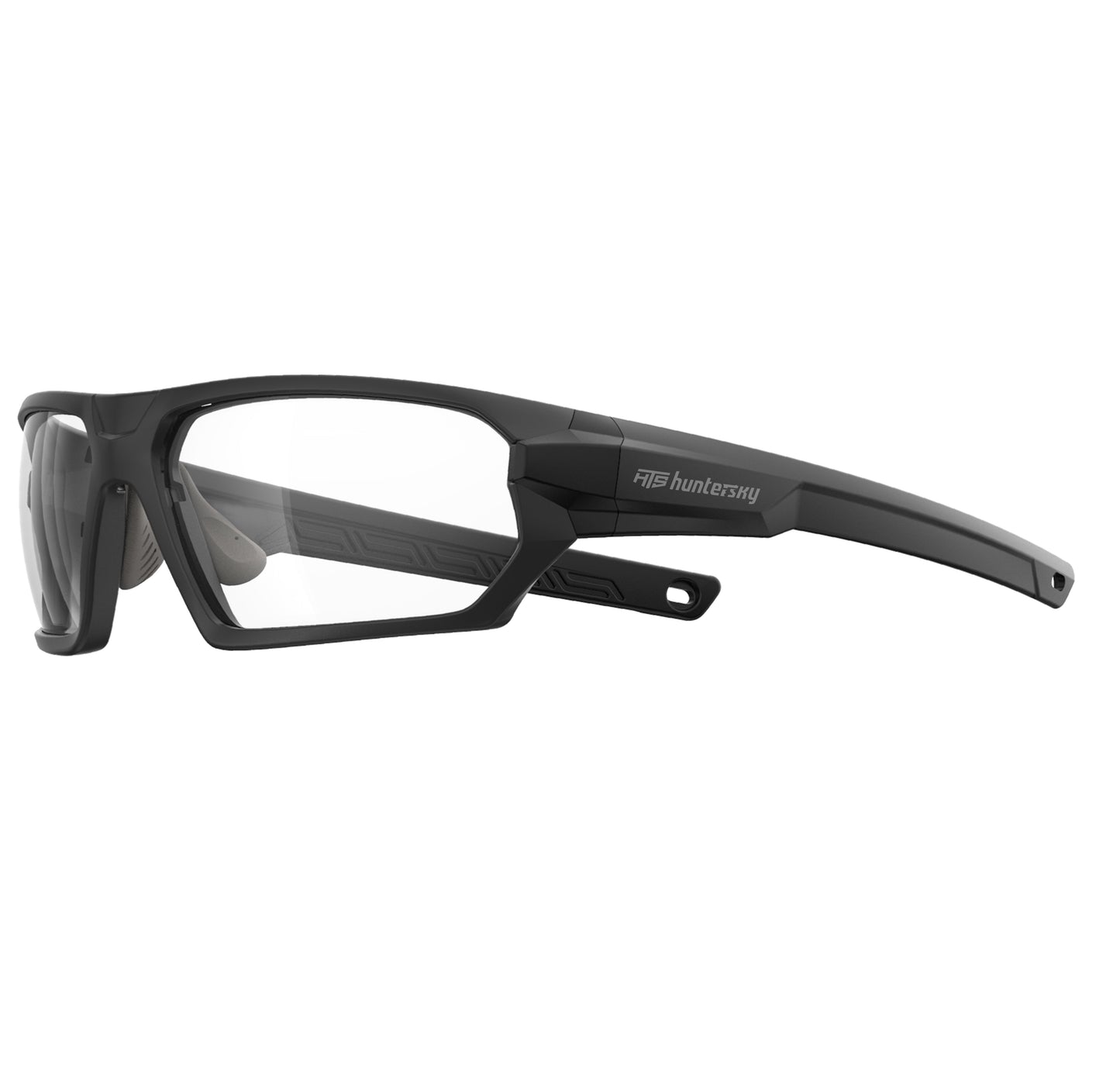 HTS HUNTERSKY Q36 Ballistic Tactical Impact Protection Anti Fog Shooting Glasses Military Grade Airsoft Range