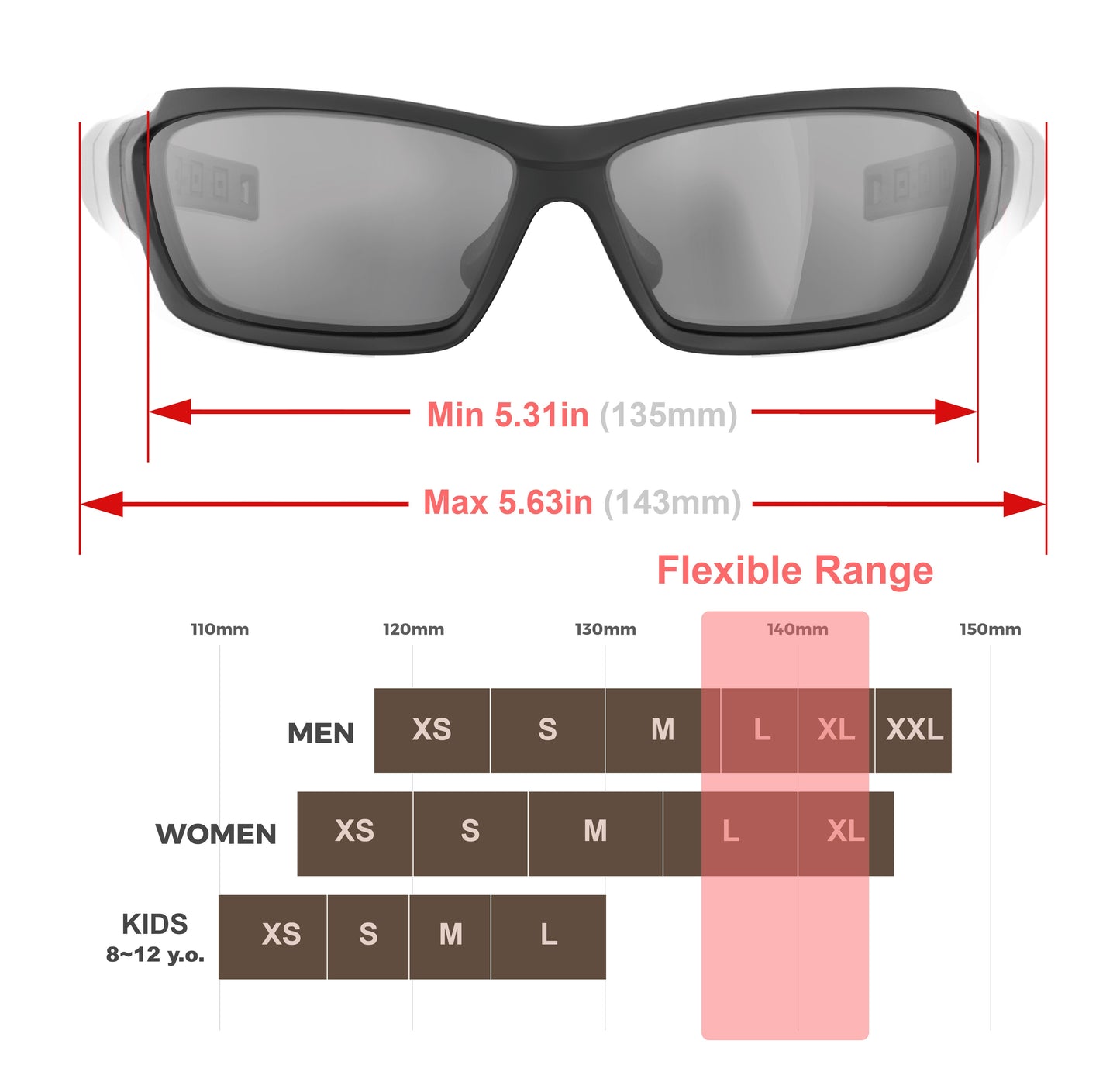 HTS HUNTERSKY J11 Powersports Motorcycle Riding Goggles Sunglasses for Men