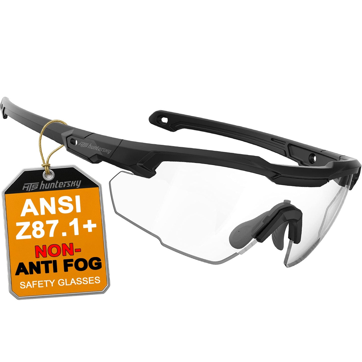 HTS HUNTERSKY S57 Ballistic Tactical Shooting Glasses ANSI Z87+ UV400 Protective Eyewear