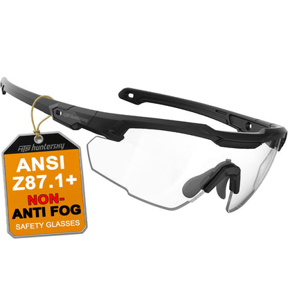 HTS HUNTERSKY S57 Ballistic Tactical Shooting Glasses ANSI Z87+ UV400 Protective Eyewear