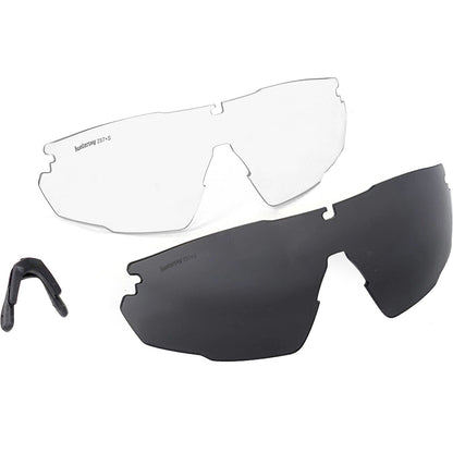 HTS HUNTERSKY S57 Ballistic Tactical Shooting Glasses ANSI Z87+ UV400 Protective Eyewear