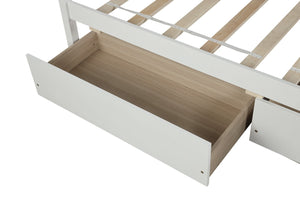 T0202W | Twin Sleigh Bed with Trundle