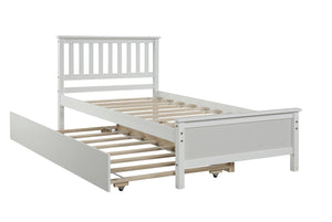 Open image in slideshow, T0202W | Twin Sleigh Bed with Trundle
